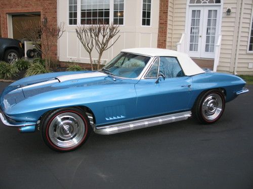 Mid year corvette restomod tube frame like new only 2500 miles!