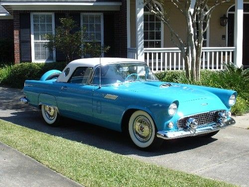 1956 ford thunderbird, nice!!!