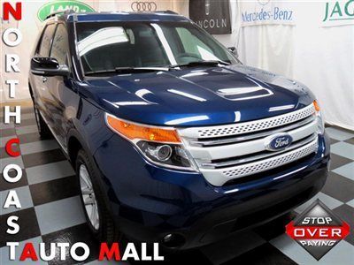 2012(12)explorer xlt 4x4 fact w-ty only 508 back up 3rd row sts bluetooth cruise