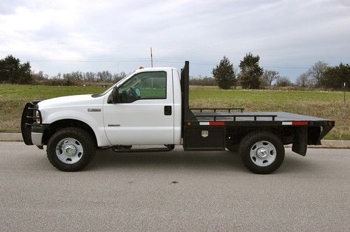 2006 ford f-350 single wheel reg cab &amp; chassis - 6.0 diesel - automatic - 4wd