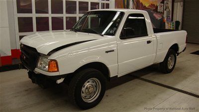 No reserve in az - 2004 ford ranger xl short bed work truck wrecked clean title