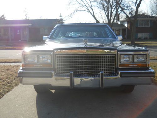 1988 cadillac brougham -  fleetwood