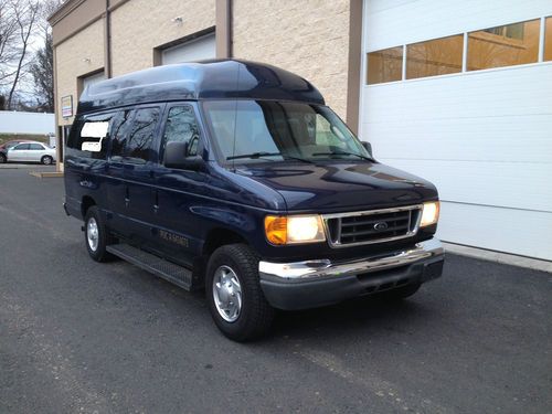 2006 ford e350 wheelchair van with additional seats