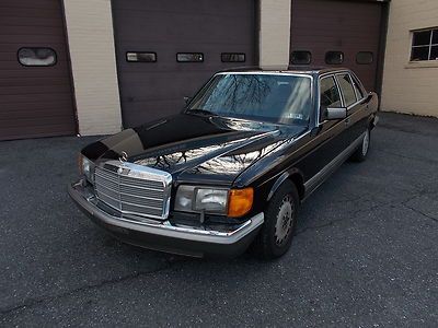 1987 mercedes-benz w126 420 sel runs and drives great condition no reserve