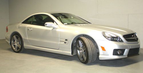 2009 mercedes-benz sl63 amg base convertible 2-door 6.3l