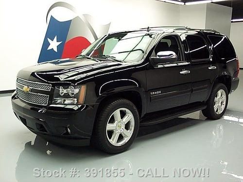 2011 chevy tahoe 8-pass leather nav dvd rear cam 16k mi texas direct auto