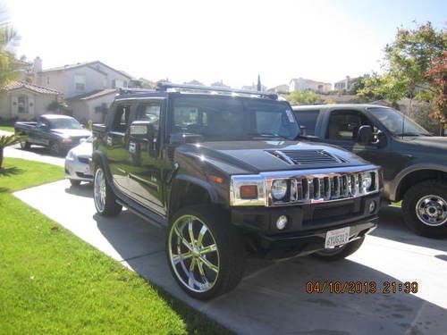 2006 hummer h2 base crew cab pickup 4-door 6.0l no reserve