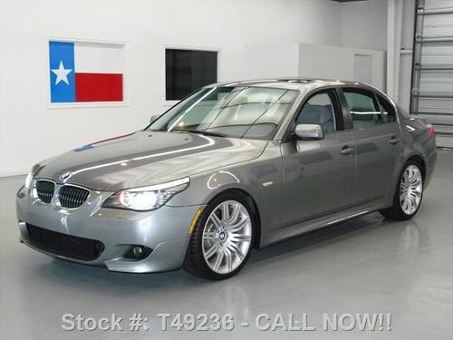 2008 bmw 550i sport sunroof nav park assist 19's 60k mi texas direct auto