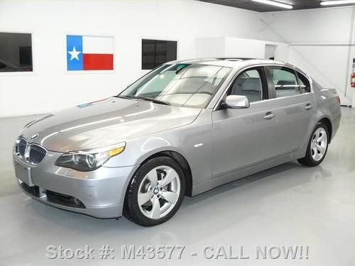 2006 bmw 530i sedan 3.0l automatic sunroof only 65k mi texas direct auto