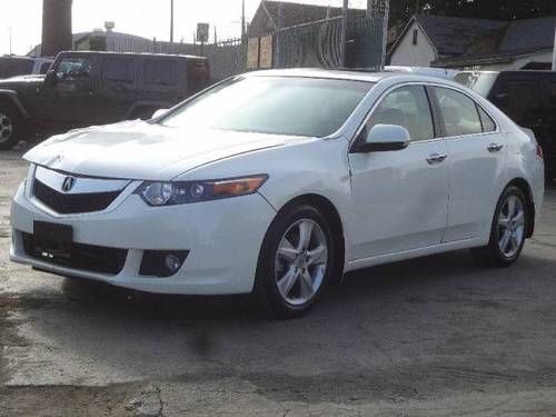 2010 acura tsx damaged rebuilder runs economical low miles loaded export welcome