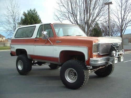 74 chev k5 blazer cheyenne, ac, ps, pb, cc, 4x4, one of a kind, 73, 75, 76