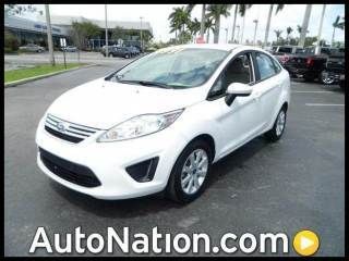 2012 ford fiesta 4dr sdn se automatic power windows 1 owner extra clean ! ! !