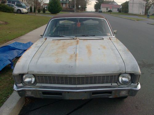 1970 chevrolet nova base sedan 4-door 3.8l