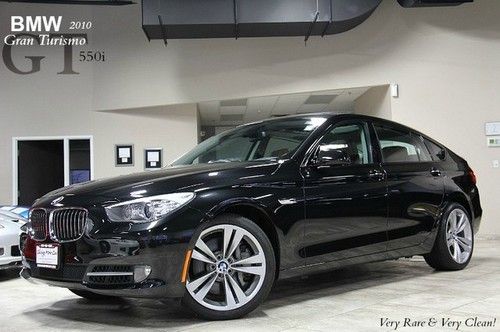 2010 bmw 550i gran turismo msrp $89,875 highly optioned serviced &amp; pristine wow!