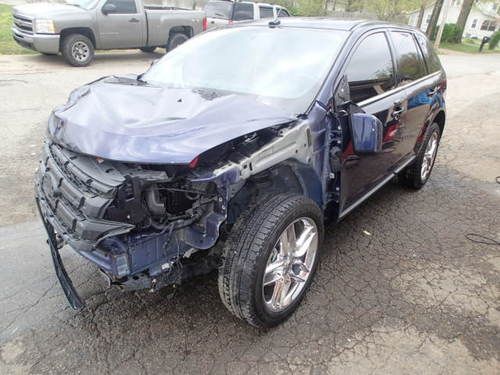 2011 ford edge sport awd, 9100 miles, salvage, damaged, wrecked