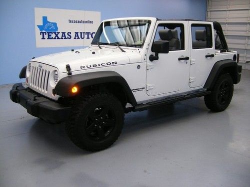 We finance!!!  2009 jeep wrangler unlimited rubicon 4x4 auto hard top infinity!!