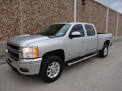 2011 chevrolet silverado 2500hd ltz crew cab short bed-diesel z71-4x4-warranty