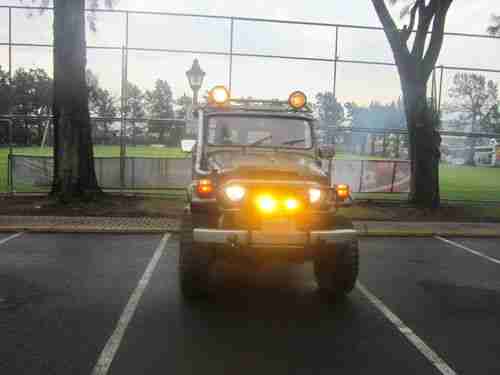 1968 TOYOTA LAND CRUISER FJ45LV. PRISTINE. Power Steering. Disc Brakes., image 3