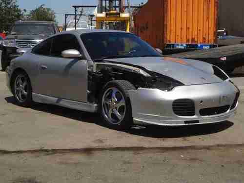 2002 Porsche 911 Carrera Coupe Damaged Salvage RUNS! Cooling Good Only 68K Miles, US $13,950.00, image 2