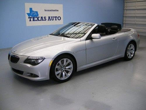 We finance!!!  2008 bmw 650i convertible 6-speed nav xenon park assist 1 owner