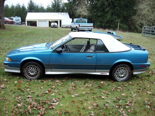 Chevrolet, cavalier convertable 1988