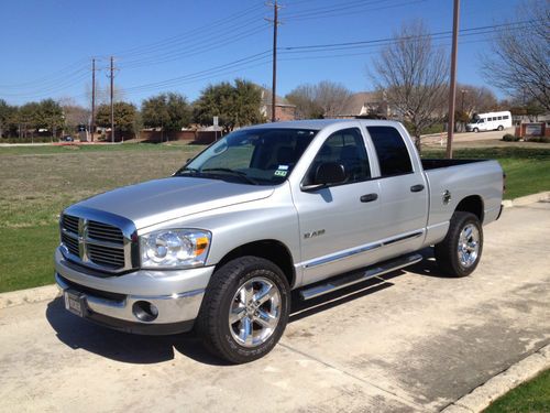 2008 dodge ram 1500 4x4 lone star edition - leather, chrome wheels