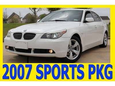 2007 bmw 525i 6 speed manual,clean tx title,navigation,xenon,serviced