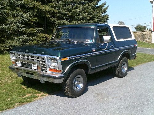 1979 ford bronco ranger xlt sport utility 2-door 5.8l 4x4