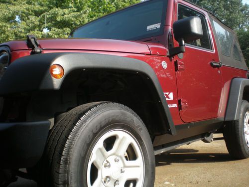 2009 jeep wrangler x sport utility 2-door 3.8l