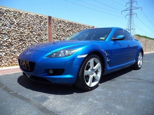 04 rx8 mt grand touring loaded xnice gps leather sunroof 1txowner!
