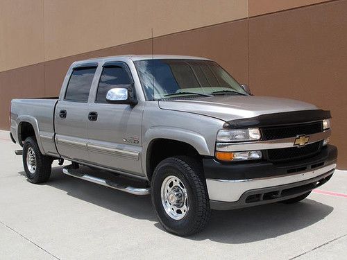 02 chevy silverado c2500hd duramax diesel 6.6l crew cab ls short bed