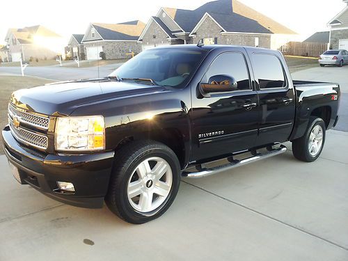 2012 chevrolet silverado 1500 ltz crew cab pickup 4-door 5.3l z71 4wd