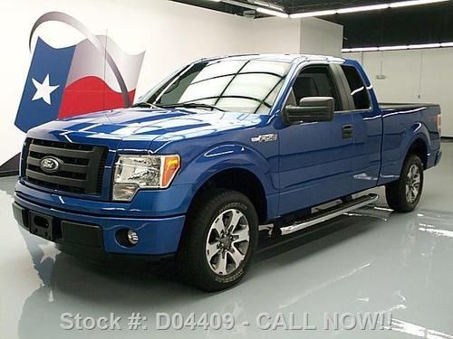 2012 ford f-150 stx supercab 5.0l v8 side steps 20k mi texas direct auto