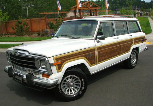 1990 jeep grand wagoneer - ultra-clean original, ready to go anywhere !!!