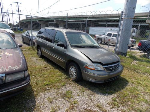 2000 ford windstar se mini van not running 4-door 3.8l police seized auction