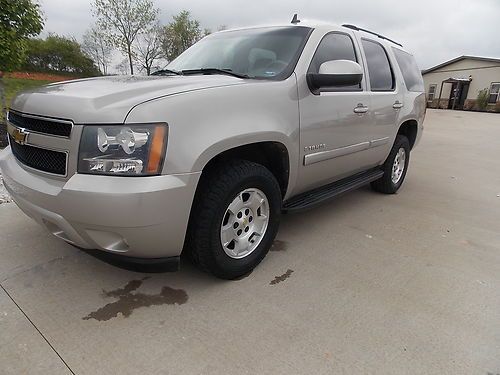 2007 chevrolet tahoe lt 4x4 leather loaded new car trade very nice no reserve!!!