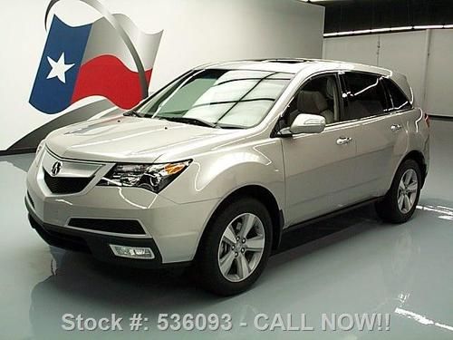 2012 acura mdx sh-awd tech sunroof nav rear cam only 8k texas direct auto