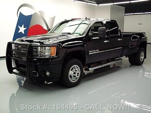 2011 gmc sierra 3500 denali diesel drw 4x4 nav dvd 40k texas direct auto