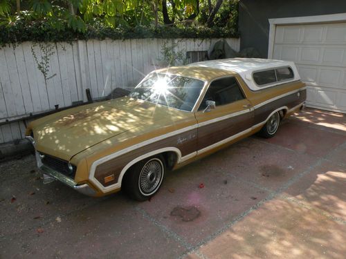 1979 ford ranchero squire. reman. 351 cleveland v8 2bbl.