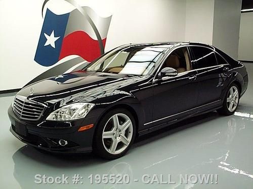 2008 mercedes-benz s550 awd sunroof nav amg wheels 43k texas direct auto