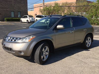 2004 nissan murano sl  awd   loaded   bose stereo  dvd    rebuilt