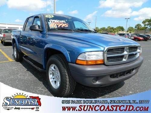 2004 dodge dakota quad cab sport pickup 4d 5 1/2 ft