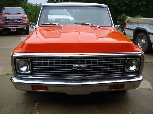 1972 chevrolet factory short bed off frame restoration 355 small block 4 speed