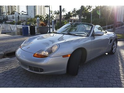 2001 porsche boxster, 50k miles, tiptronic, florida car, clean carfax, mint