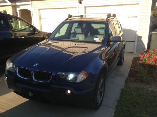 2004 bmw x3 2.5i sport utility 4-door 2.5l