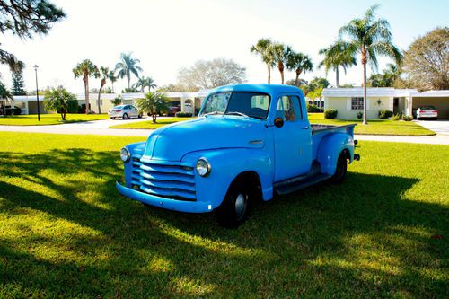 1952 chevy pickup all origional