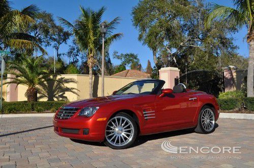 2007 chrysler crossfire roadster**auto**prem sound**low miles**prefer packs**