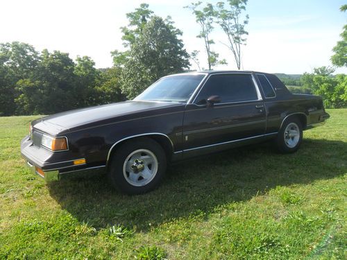 Sell Used 1987 Oldsmobile Cutlass Supreme Brougham Actual *(64,993