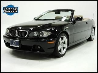 2006 bmw 325ci convertible sport pkg one owner loaded leather cd very clean!