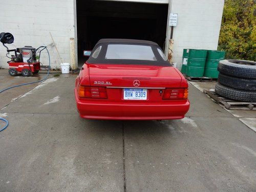 1992 mercedes benz 500 sl convertible very clean